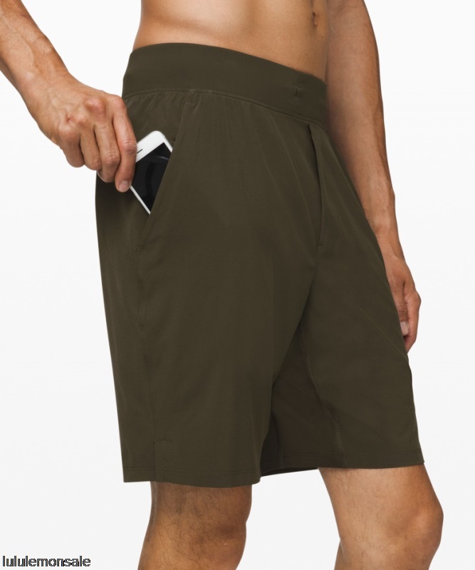 Lululemon Deutschland DELULU883 | Lululemon Deutschland Dark Olive Dhe Linerless Kurz 9